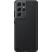 Чохол Samsung Leather Cover для Samsung Galaxy S21 Ultra (EF-VG998LBEGRU) Black — інтернет магазин All-Ok. фото 1